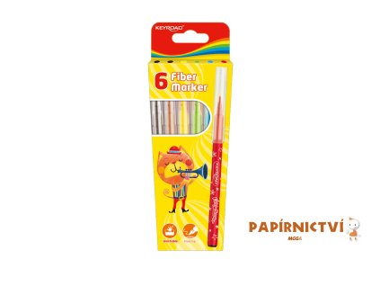 Popisovače KEYROAD 6ks A712