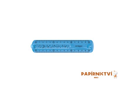 Pravítko KEYROAD Flexi, 15cm, modré A660-3