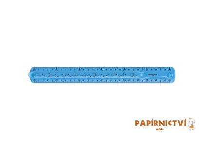 Pravítko KEYROAD Flexi, 30cm, modré A662-3