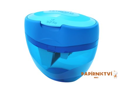 Ořezávátko KEYROAD TRI Plus, plast, blistr A517
