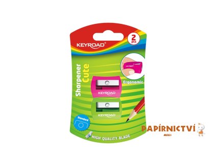 Ořezávátko KEYROAD Nugget, 2ks blistr, plastové A502
