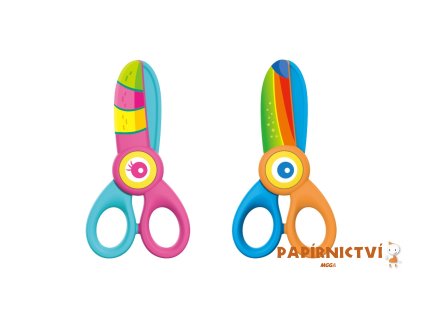 Dětské nůžky KEYROAD Exotic, 12,5cm, asort A625