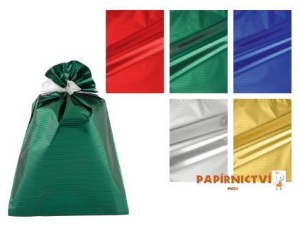 Sáček Vánoční 20x35cm Millerighe-Metal 5800755