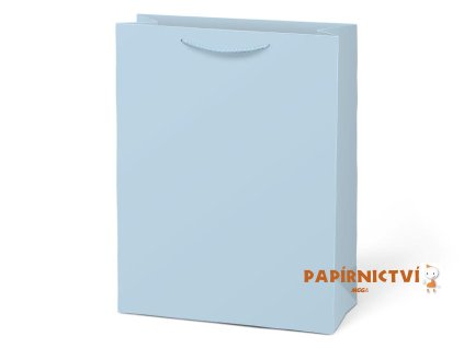Taška MFP dárková T 5 kraft 260x320x100 modrá světlá 5252945