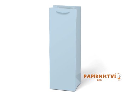 Taška MFP dárková T12 kraft 120x360x90 modrá světlá 5252949