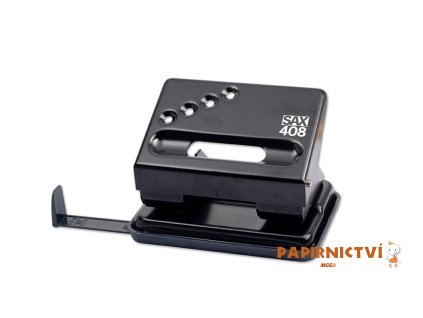Děrovačka SAX 408, černá