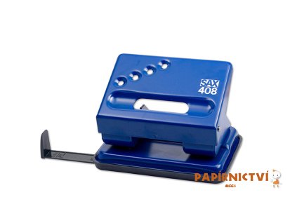 Děrovačka SAX 408, modrá