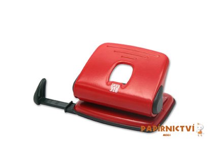 Děrovačka SAX 318, červená