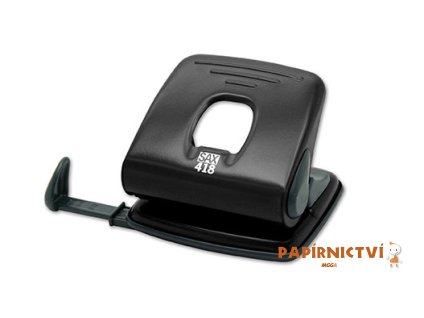 Děrovačka SAX 418, černá