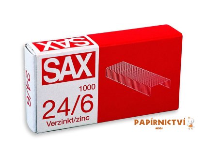 Sešívací spony SAX 24/6 1000ks