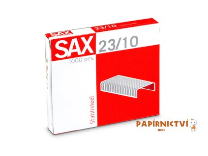 Sešívací spony SAX 23/10 1000ks