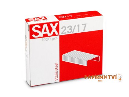 Sešívací spony SAX 23/17 1000ks