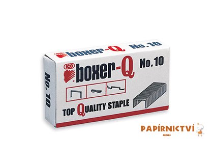 Sešívací spony BOXER-Q 10/5, 1000ks