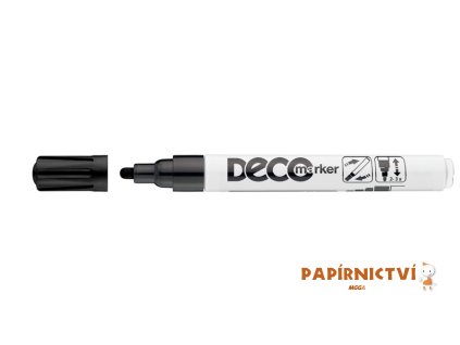 Popisovač ICO Deco, černý