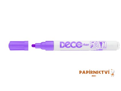 Popisovač ICO Deco, fialový