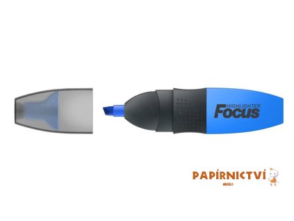 Zvýrazňovač ICO Focus, modrý