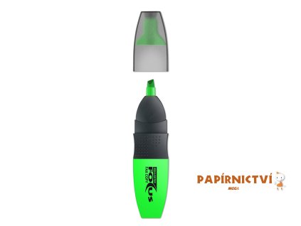 Zvýrazňovač ICO Focus, zelený