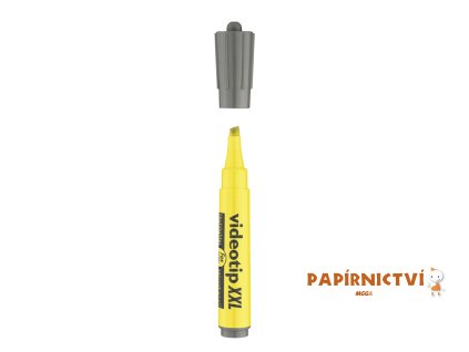 Zvýrazňovač ICO Videotip XXL, žlutý