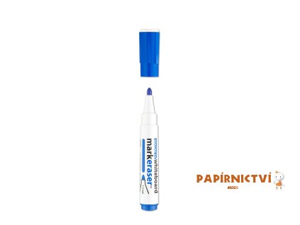 Popisovač ICO na bílé tabule s magnetem, modrý
