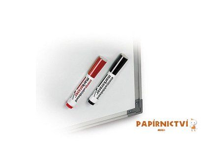 Popisovač ICO na bílé tabule s magnetem, černý