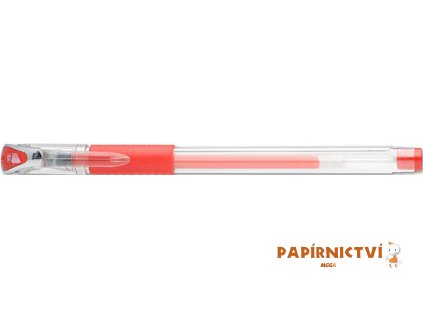 Gelové pero ICO Gel, červené