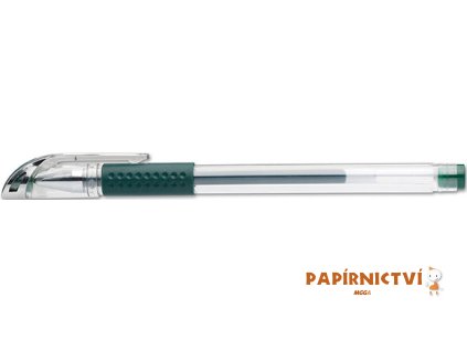 Gelové pero ICO Gel, zelené
