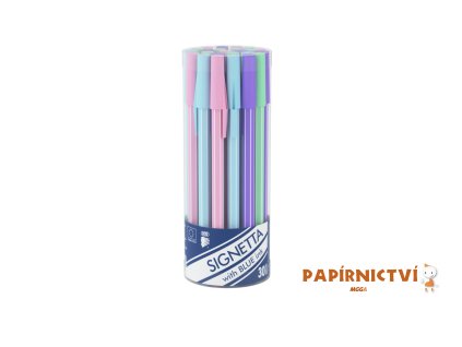 Kuličkové pero ICO Signetta mix/30ks