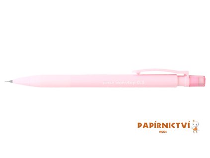 Mechanická tužka PENAC Nonstop 0,5mm pastel růžová