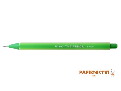 Mechanická tužka PENAC The Pencil, 1,3mm,sv.zelená
