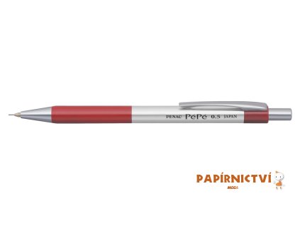 Mechanická tužka PENAC PéPé 0,5mm, červená