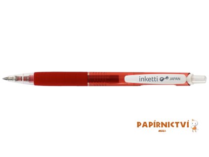 Gelový roller PENAC Inketti 0,5mm, červená