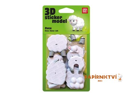 3D Sticker Model ZOO Ovce - MAKE 1042610
