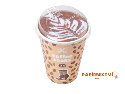 Gifty - Ponožky 43-45 Gifty - COFFEE 1042640
