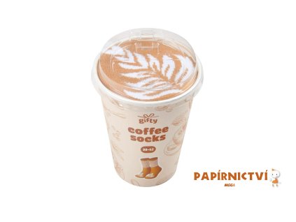 Gifty - Ponožky 38-42 Gifty - COFFEE LATTE 1042641