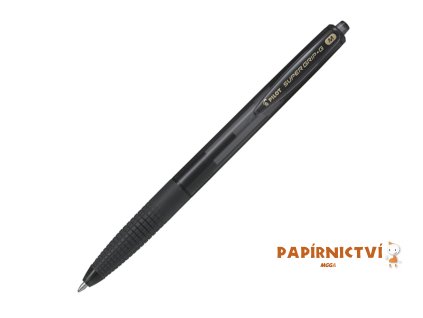 Kuličkové pero Super Grip-G M, RT - černé