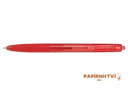 Kuličkové pero Super Grip-G M, RT - červené