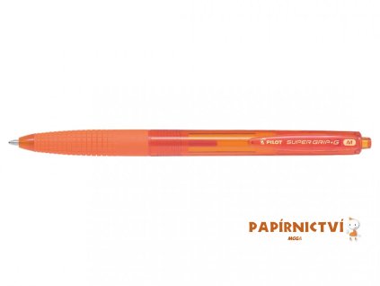 Kuličkové pero Super Grip-G M, RT - oranžové