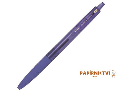 Kuličkové pero Super Grip-G M, RT - fialové