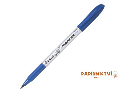 PILOT CD/DVD Marker, PO, modrá