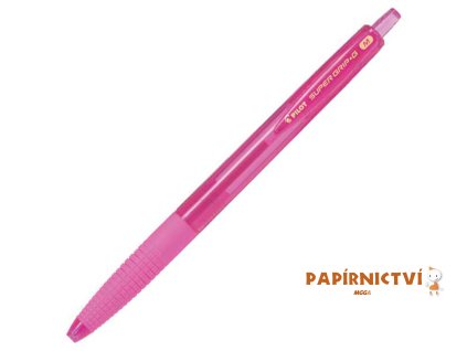 Kuličkové pero Super Grip-G M, RT - růžové