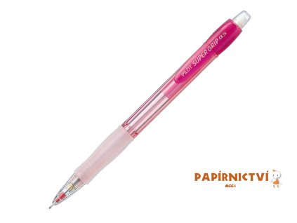 PILOT Super Grip Neon, MK, 05 mm, H-185N, červená