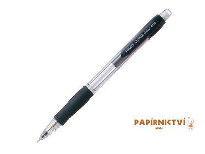 PILOT Super Grip, MK, 0.5mm, H-185, černá
