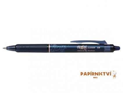 Y-Gelový roller FriXion Ball clicker 1,0 - modročerný