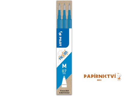 FriXion M náplň, sada 3ks, nebeská modř