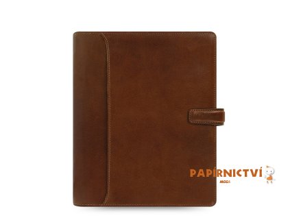 FILOFAX diář Lockwood, A5, hnědá