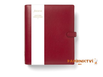 FILOFAX diář Finsbury, A5, Scarlet
