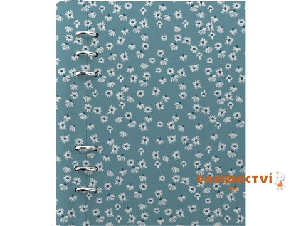 FILOFAX Clipbook Daisy teal, A5, teal/pastel. zelená
