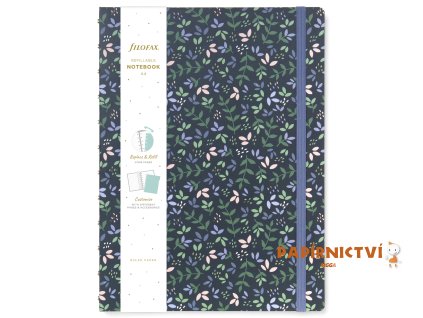 FILOFAX FX Notebook Garden, A4, dusk