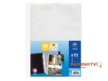 VIQUEL PP kapsa A4 na foto 10 x 15 cm, 10 ks
