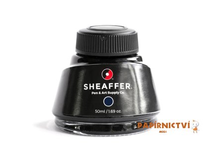 SHEAFFER inkoust v lahvičce modročerný, 50 ml